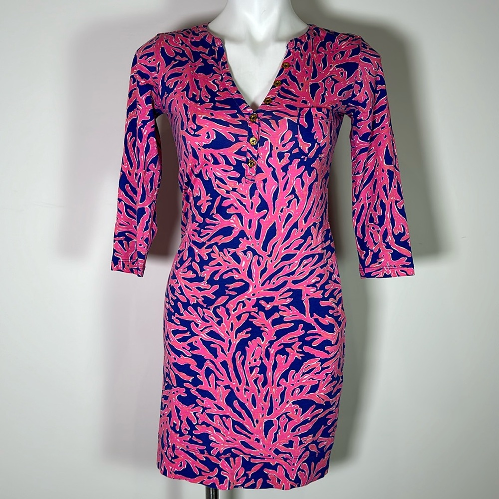 Lilly Pulitzer Alessia coral dress
